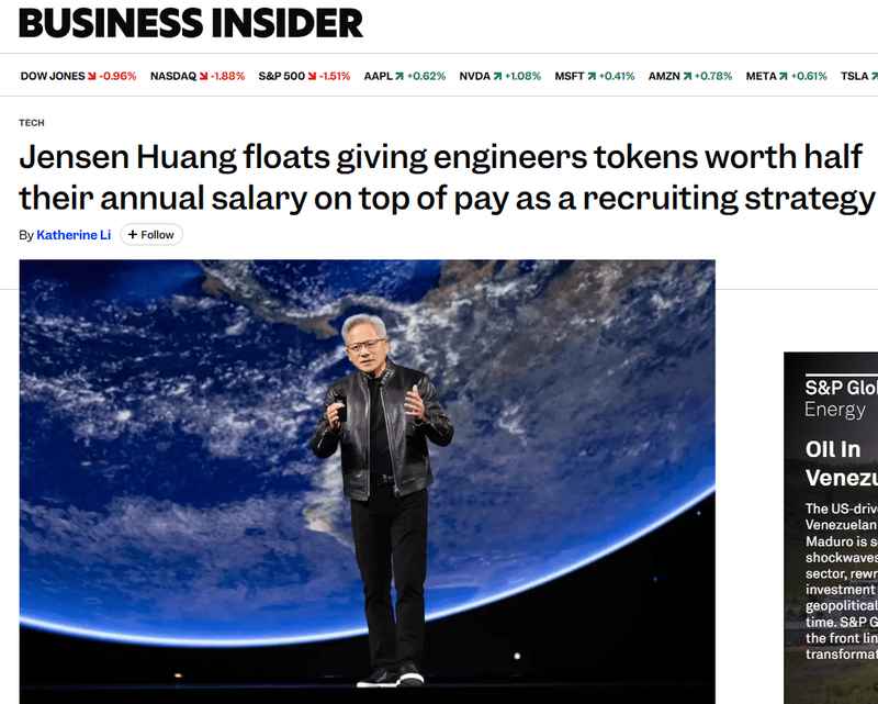  当算力成为硅谷新硬通货；程序员们比拼Token消耗，职场规则彻底重写。 IT技术 当算力成为硅谷新硬通货；程序员们比拼Token消耗，职场规则彻底重写。 IT技术