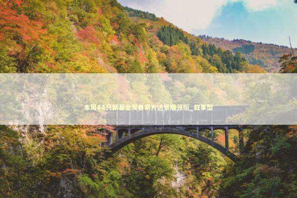 本周44只新基金发售易方达景顺领衔_叙事型 本周44只新基金发售易方达景顺领衔_叙事型 新闻