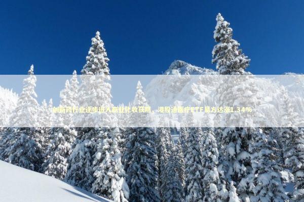 创新药行业逐步进入商业化收获期，港股通医疗ETF易方达涨1.34%