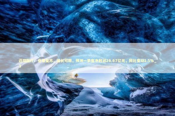 迈瑞医疗：业绩复苏，增长可期，预测一季度净利润26.67亿元，同比变动1.5%_3